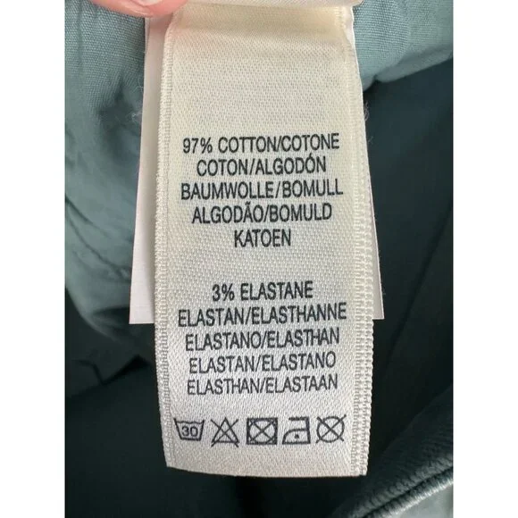 True Religion Womens Green Denim Shorts Sz 26 Cotton/Elastane NWT Made in Italy - Picture 7 of 16